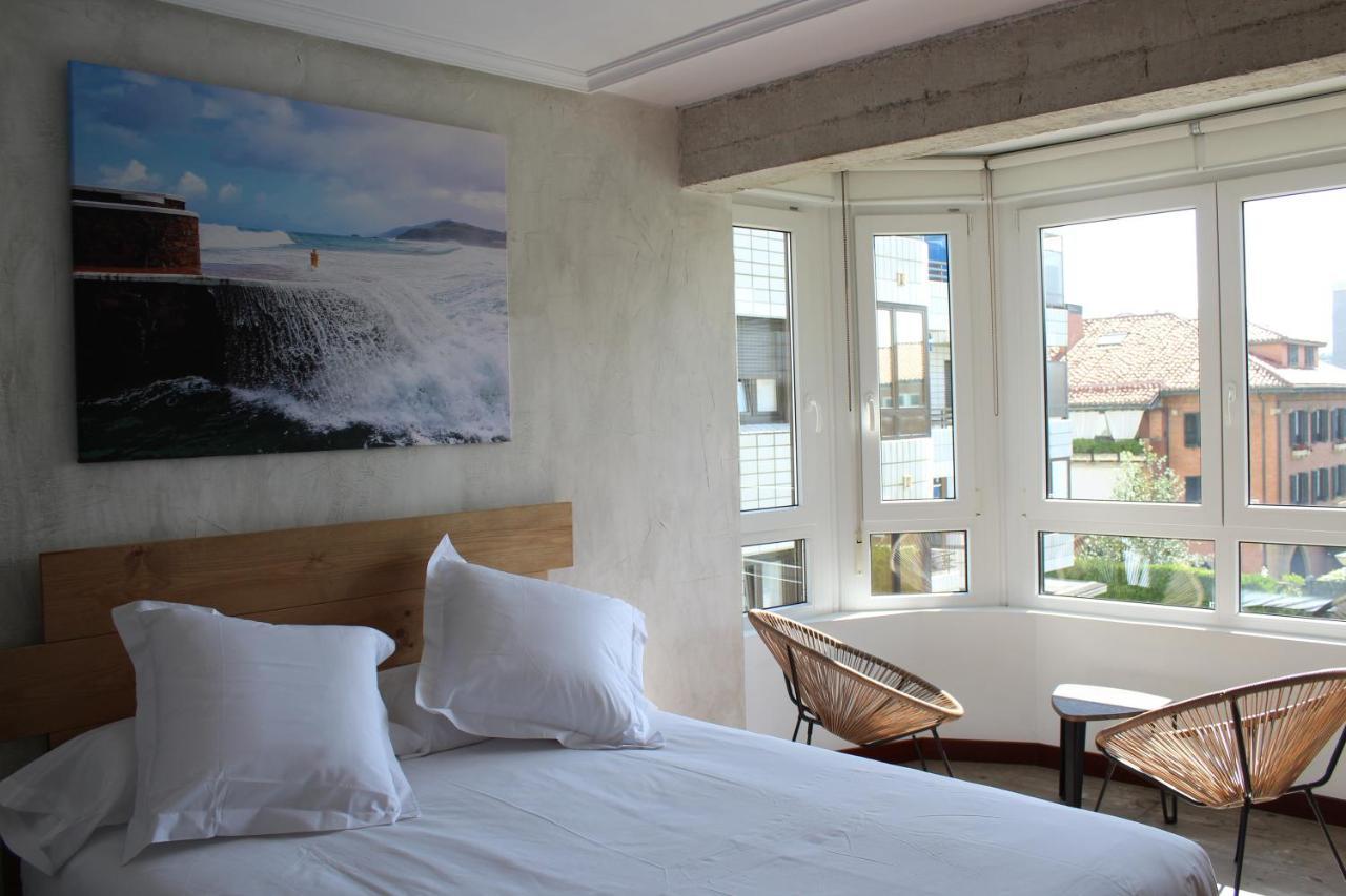 Apartamentos Zarautz Playa, Con Piscina Y Garaje Extérieur photo