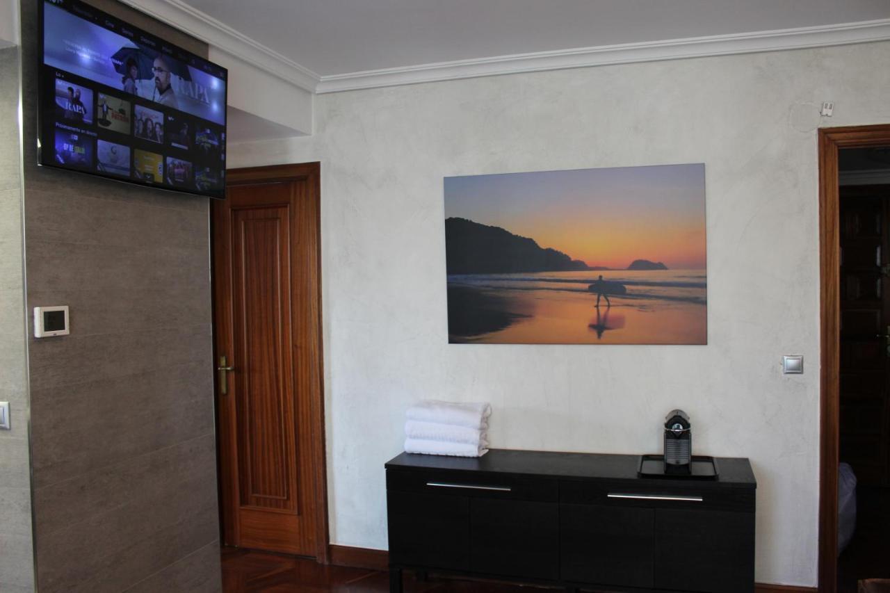 Apartamentos Zarautz Playa, Con Piscina Y Garaje Extérieur photo